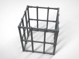 Metal truss 1 3D Model