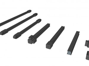 Metal truss 1 Model 3D