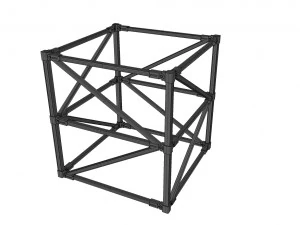 Metal truss 1 3D Model