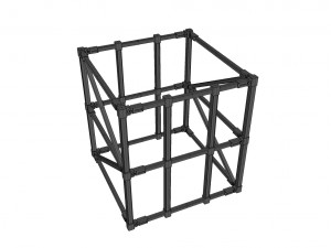 Metal truss 1 Model 3D