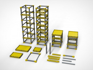 Metal truss 2 3D 模型