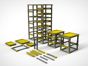 Metal truss 2 3D Model