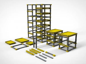 Metal truss 2 3D Model