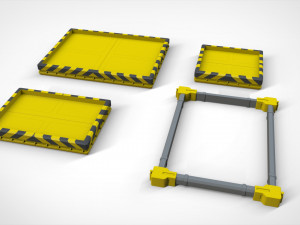 Metal truss 2 3D Model