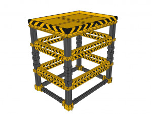 Metal truss 2 3D Model