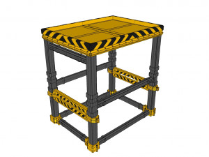 Metal truss 2 3D Model