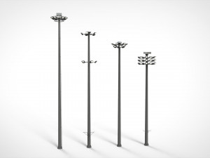Floodlight 2 3D Model