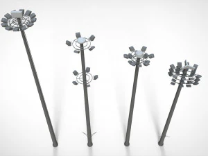 Floodlight 2 3D Model