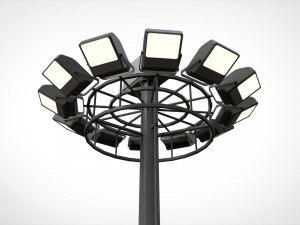 Floodlight 2 3D Модель
