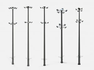 Floodlight 2 3D Model