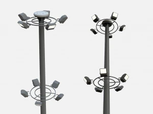 Floodlight 2 3D Model