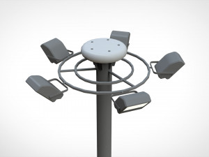 Floodlight 2 3D Модель