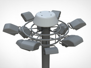 Floodlight 2 3D Модель