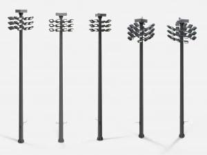 Floodlight 2 3D Model