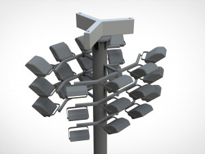Floodlight 2 3D Модель