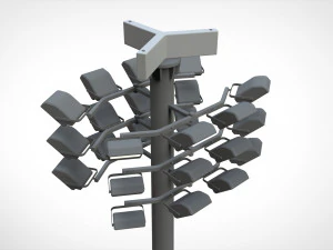 Floodlight 2 3D Model