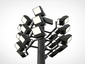 Floodlight 2 3D Model