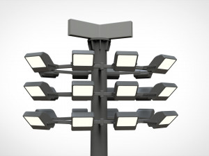 Floodlight 2 3D Модель