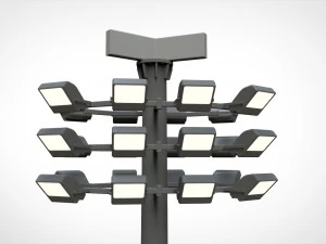 Floodlight 2 3D Model