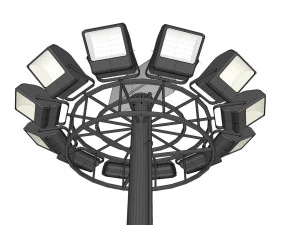 Floodlight 2 3D Model