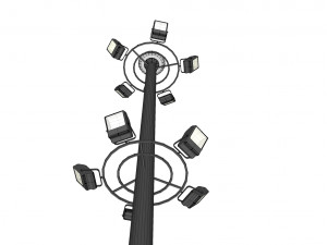 Floodlight 2 3D Модель