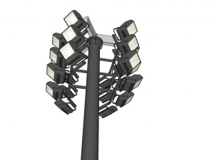 Floodlight 2 3D Model