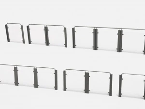 Science-Fiction-Gel&auml;nder 2 3D Modell