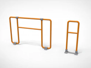 Science-Fiction-Gel&auml;nder 2 3D Modell