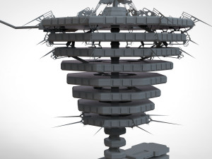 Resident evil the hive 3D Model