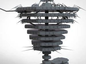 Resident evil the hive 3D Model