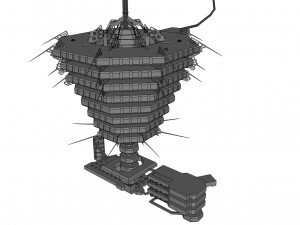 Resident evil the hive 3D Model