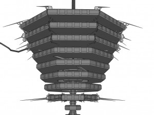 Resident evil the hive 3D Model