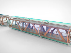 Sci fi modular environment 1 3D Model