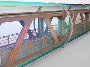 Sci fi modular environment 1 3D मॉडल