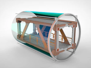 Sci fi modular environment 1 3D Model