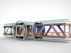 Sci fi modular environment 1 3D Model