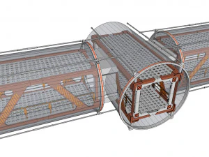 Sci fi modular environment 1 3D Model