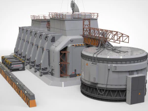 Sci fi hub 3D Model