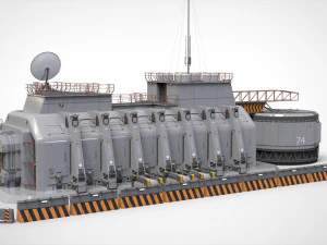 Sci fi hub 3D Model