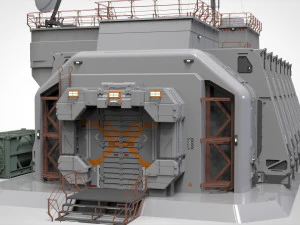 Sci fi hub 3D Model