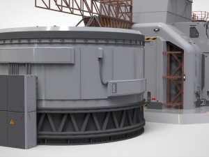 Sci fi hub 3D 模型