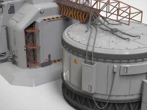 Sci fi hub 3D Model