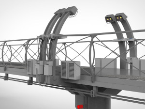 Sci-fi bridge 1 3D Model