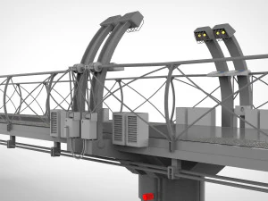 Sci-fi bridge 1 3D Model
