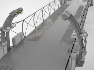 Sci-fi bridge 1 3D Model