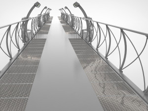 Sci-fi bridge 1 3D Model