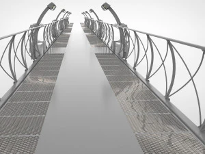 Sci-fi bridge 1 3D Model