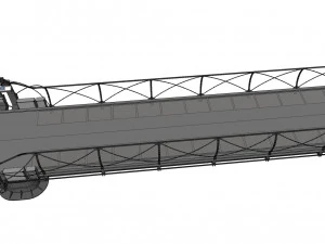 Sci-fi bridge 1 3D Model
