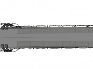 Sci-fi bridge 1 3D Model