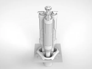 Sci fi modular environment 6 3D Model